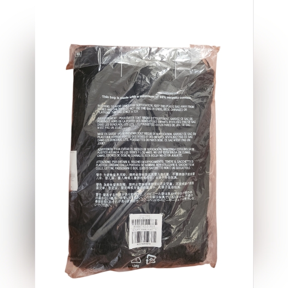 Old Navy Fit & Flare Black Peasant  Cotton Puff-Sleeve Midi Dress NWT - S - Picture 3 of 5